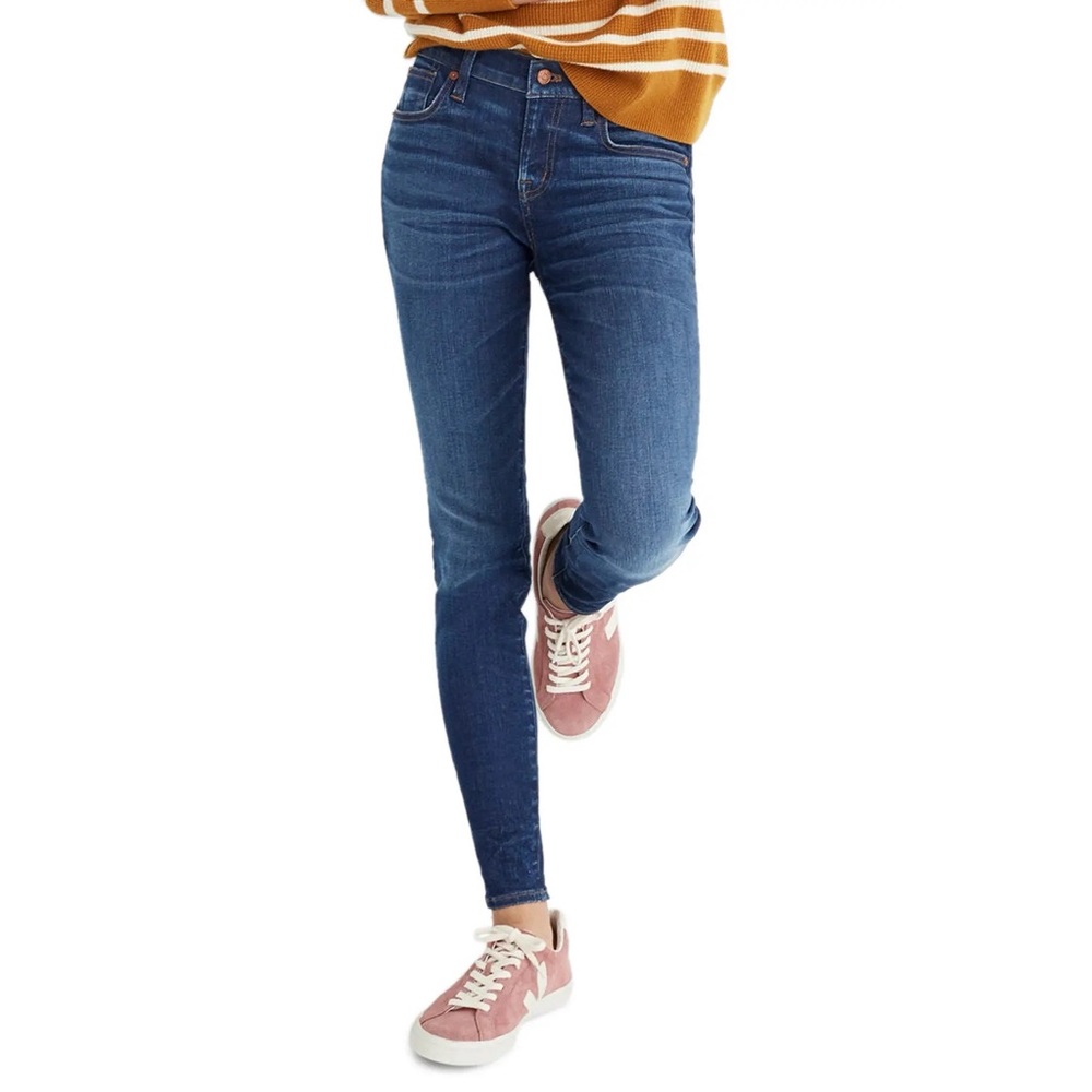 Madewell 8” Skinny Jean in Ames Wash